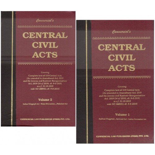 Commercial Law Publisher's Central Civil Acts (2 HB Volumes)